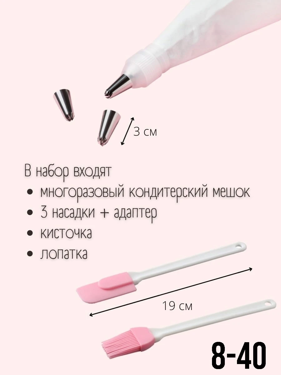 Набор для декорирования десертов