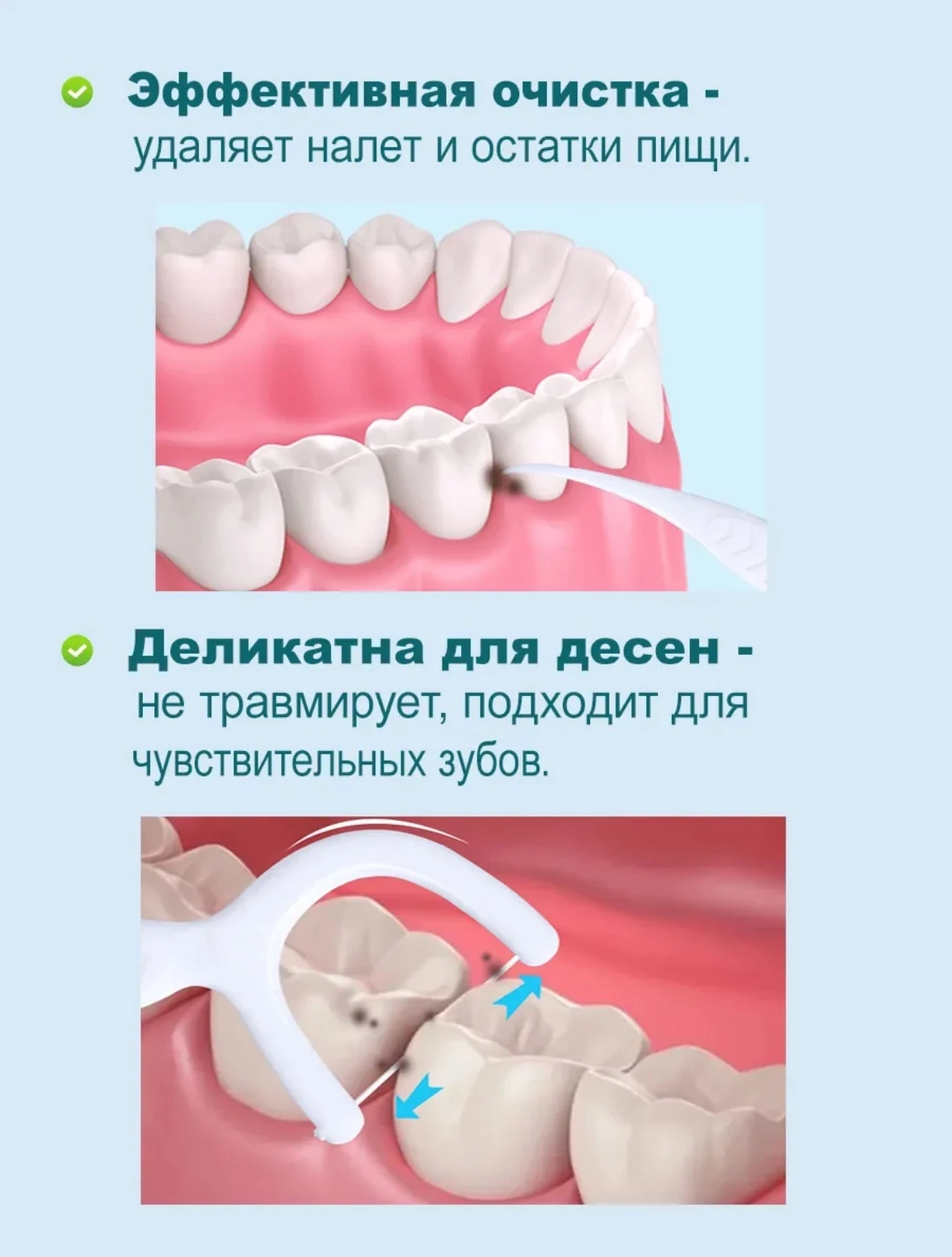 Зубная нить флоссер