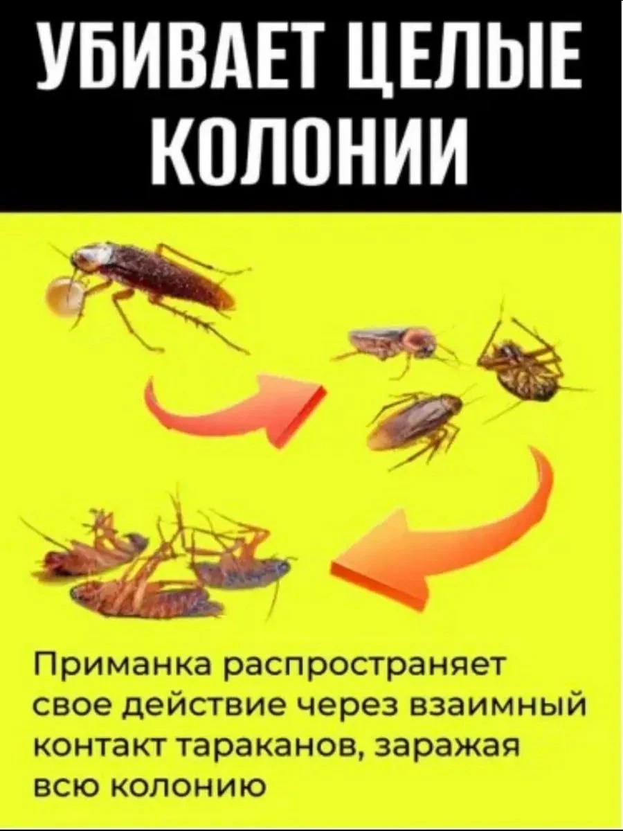 Гель от тараканов
